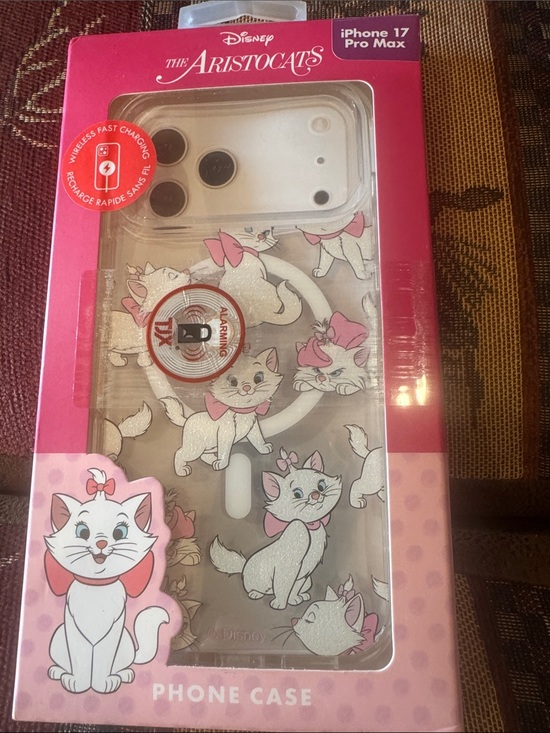 Disney Other - Disney The Aristocats Clear iPhone 17 Pro Max Case with Pink Accents